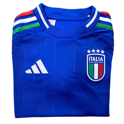 Adidas Maglia Italia Home 24 JR IQ0496